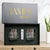 Men's Whiskey Glass Set in Magnetic Gift Box, Design: S4