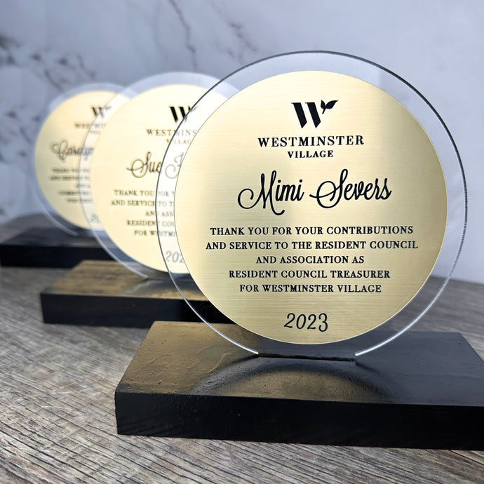 Custom acrylic awards