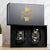 Initial Wine and Whiskey Gift Set in Magnetic Gift Box, Design: N12