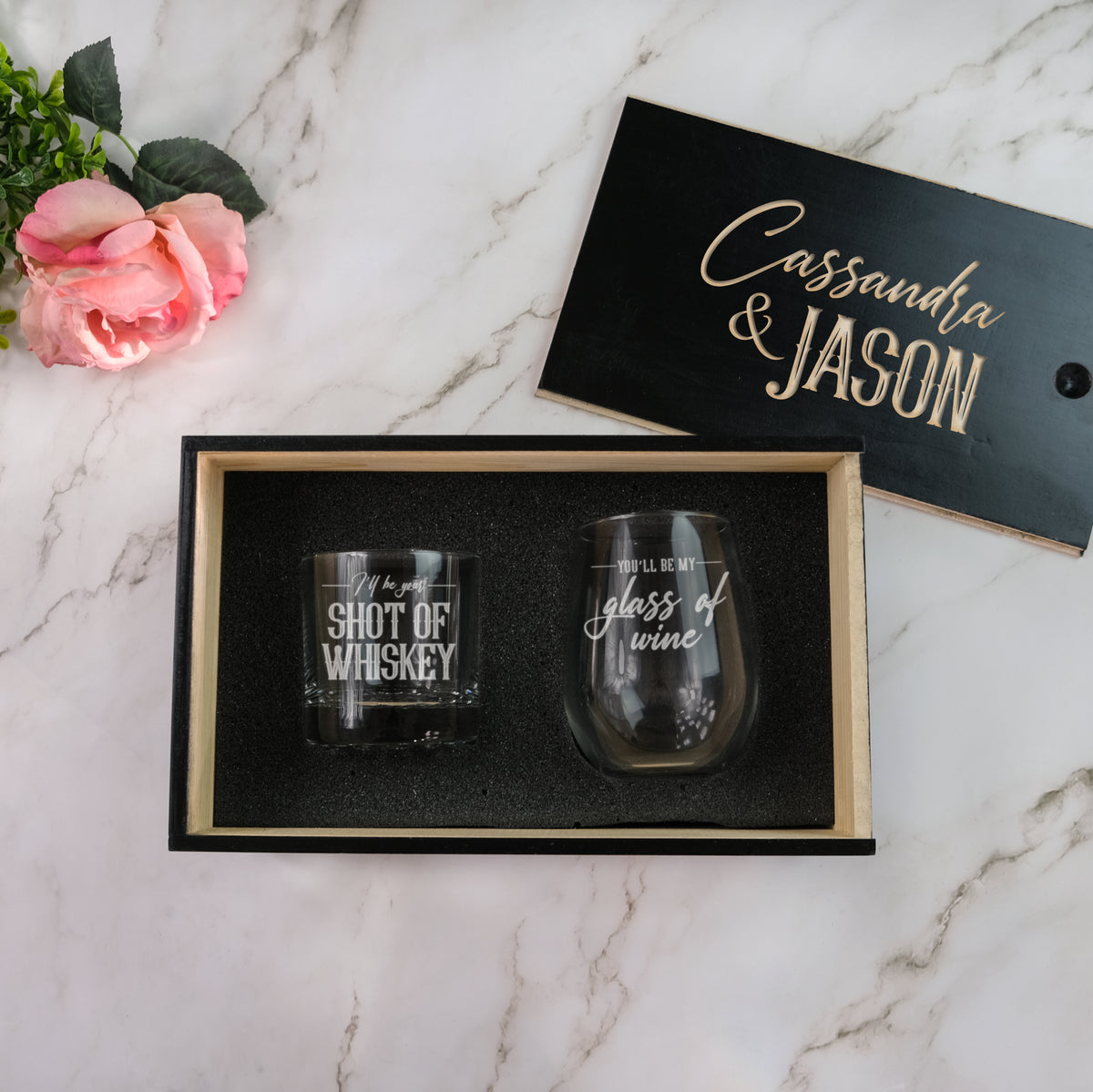 Buy Bridesmaid Wine Glass Set of 4, Engraved Bridesmaid Wine