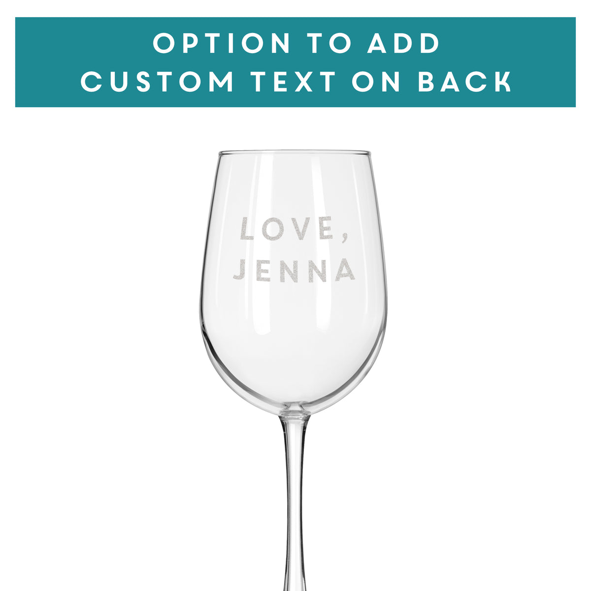 Persian Cat Wine Glass with complimentary personalization - Design Imagery  Engraving