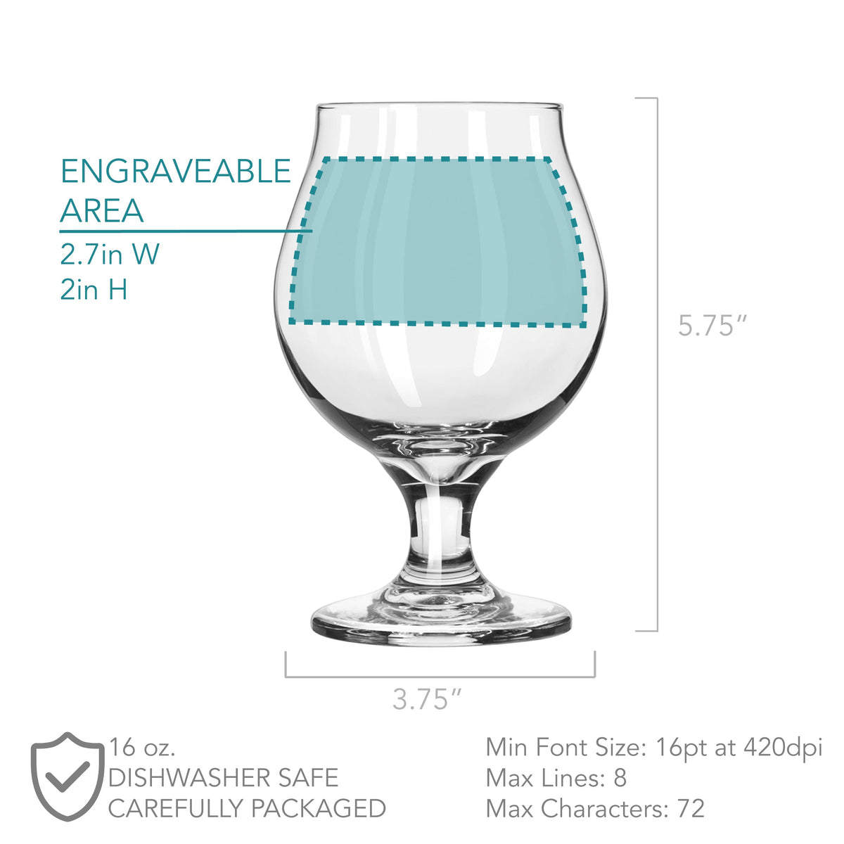 Personalized IPA Beer Glass With Monogram Design Options & Font Selection  and Optional Monogrammed Bottle Opener each See Item Details 