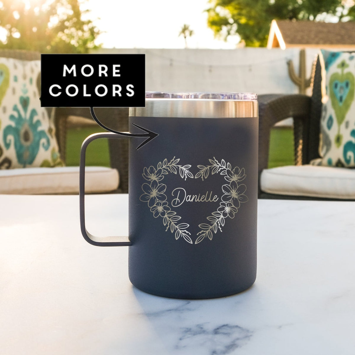 Thermos Coffee Mug for Couples