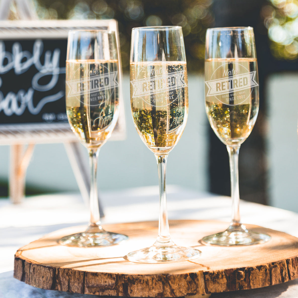 1st Anniversary Champagne Flutes Personalized Champagne Glasses for  Couples, Wedding Anniversary Gift, Design: A1 