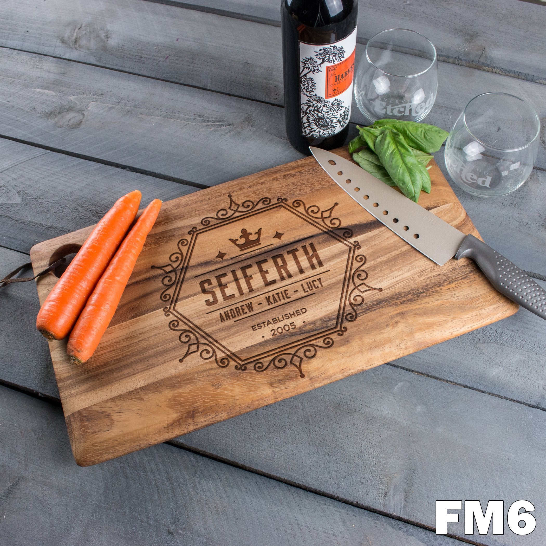 Large Cutting Board - Design: FM6