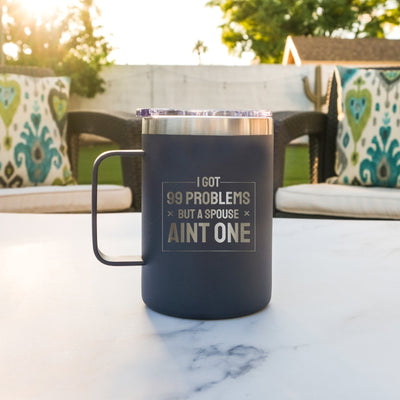 Vacuum Insulated Stainless Steel Tall Mug - 12 Oz. - Personalization  Available
