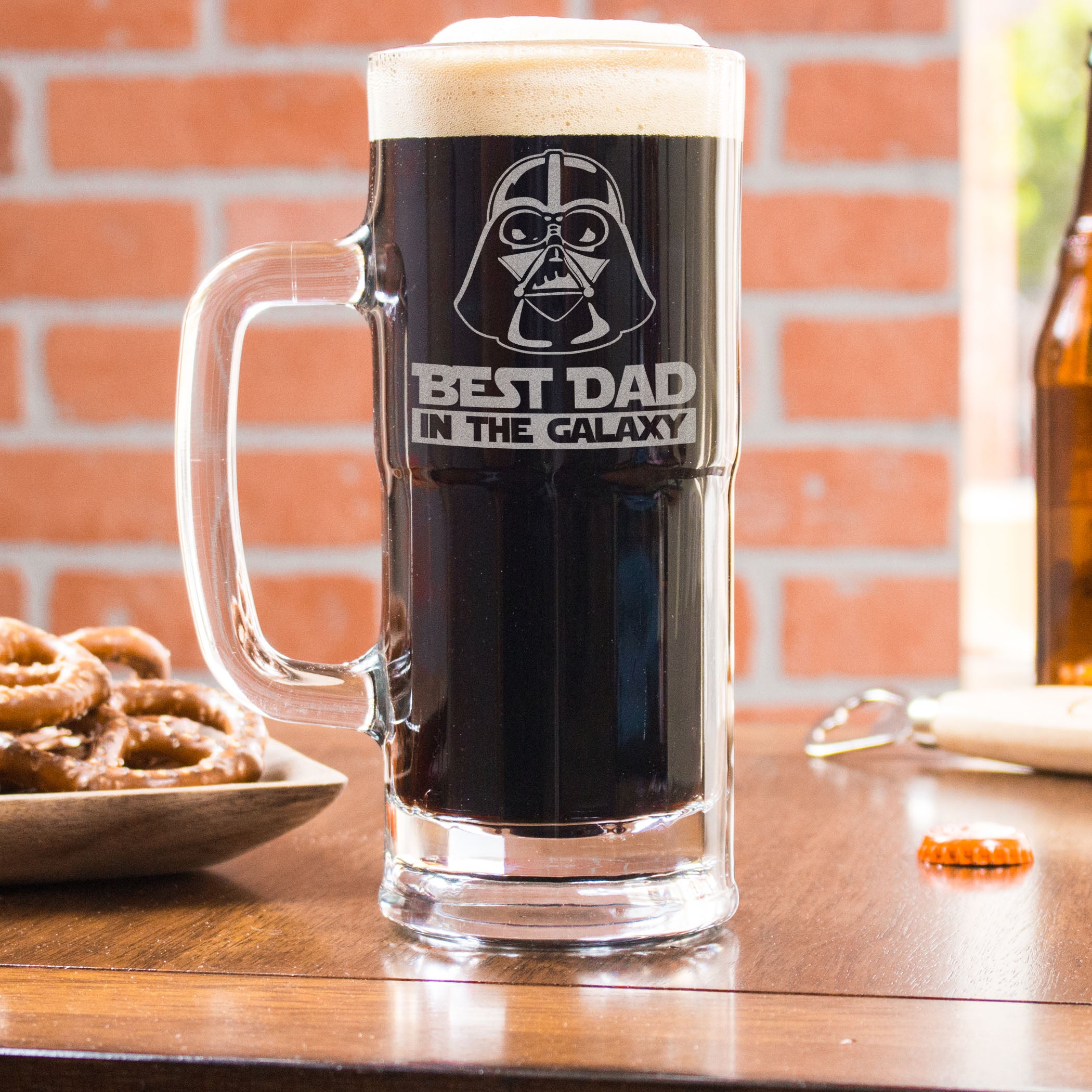 Beer Mug Best Dad in the Galaxy - Design: FD5