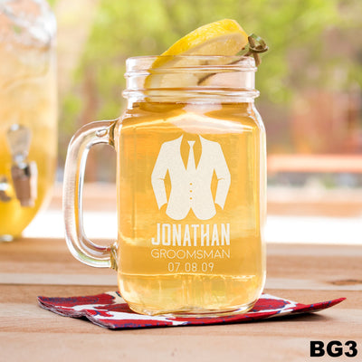 Personalized Mason Jar Mugs - Creative Laser Solutions