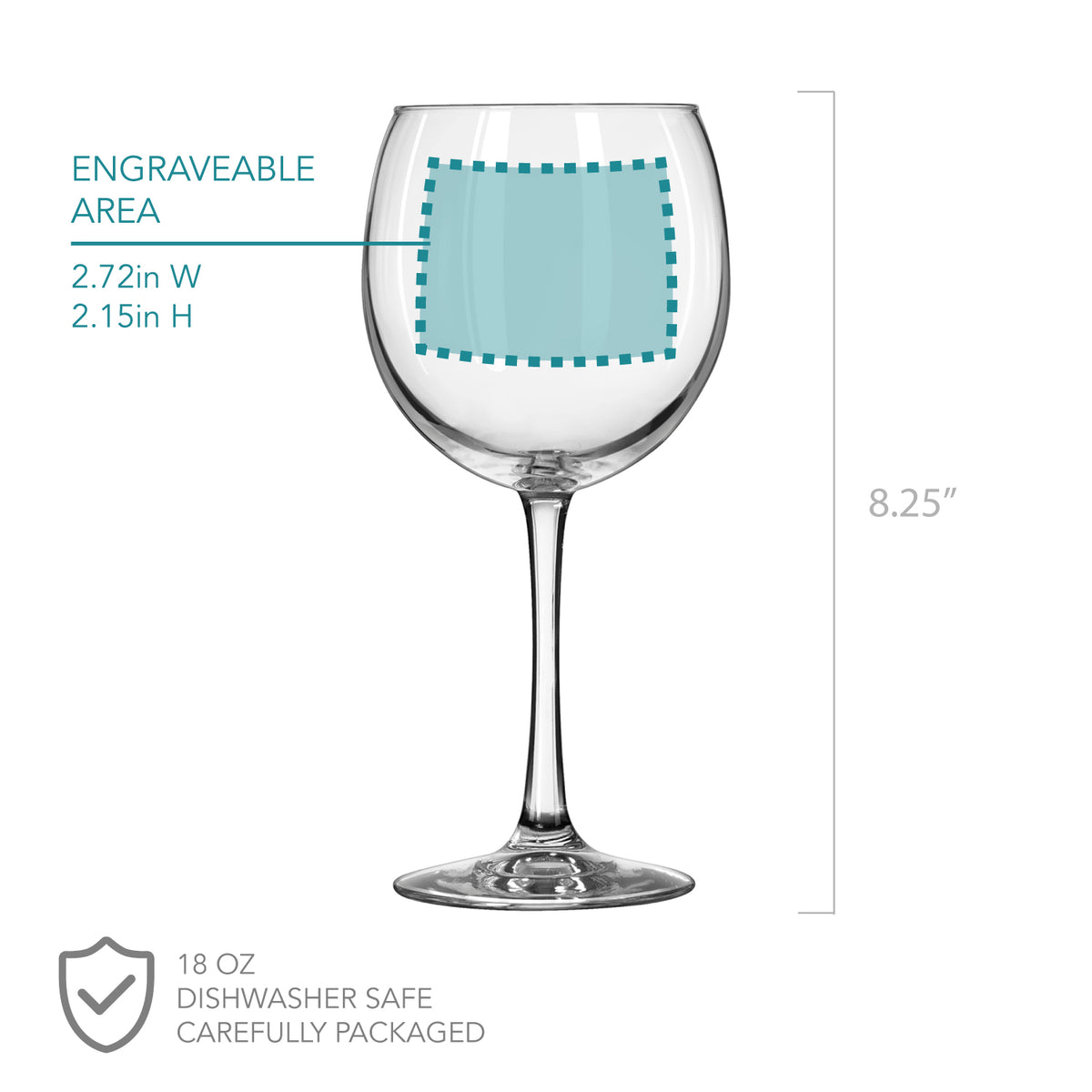 Personalized Godmother Stemless Wine Glass, Design: GDMA1 - Everything  Etched