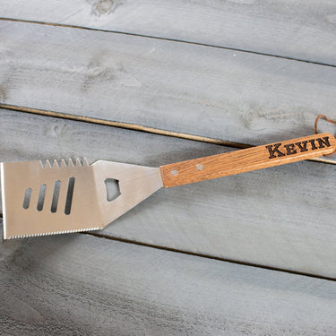 Personalized spatula is customized with your logo, monogram, image, or text.