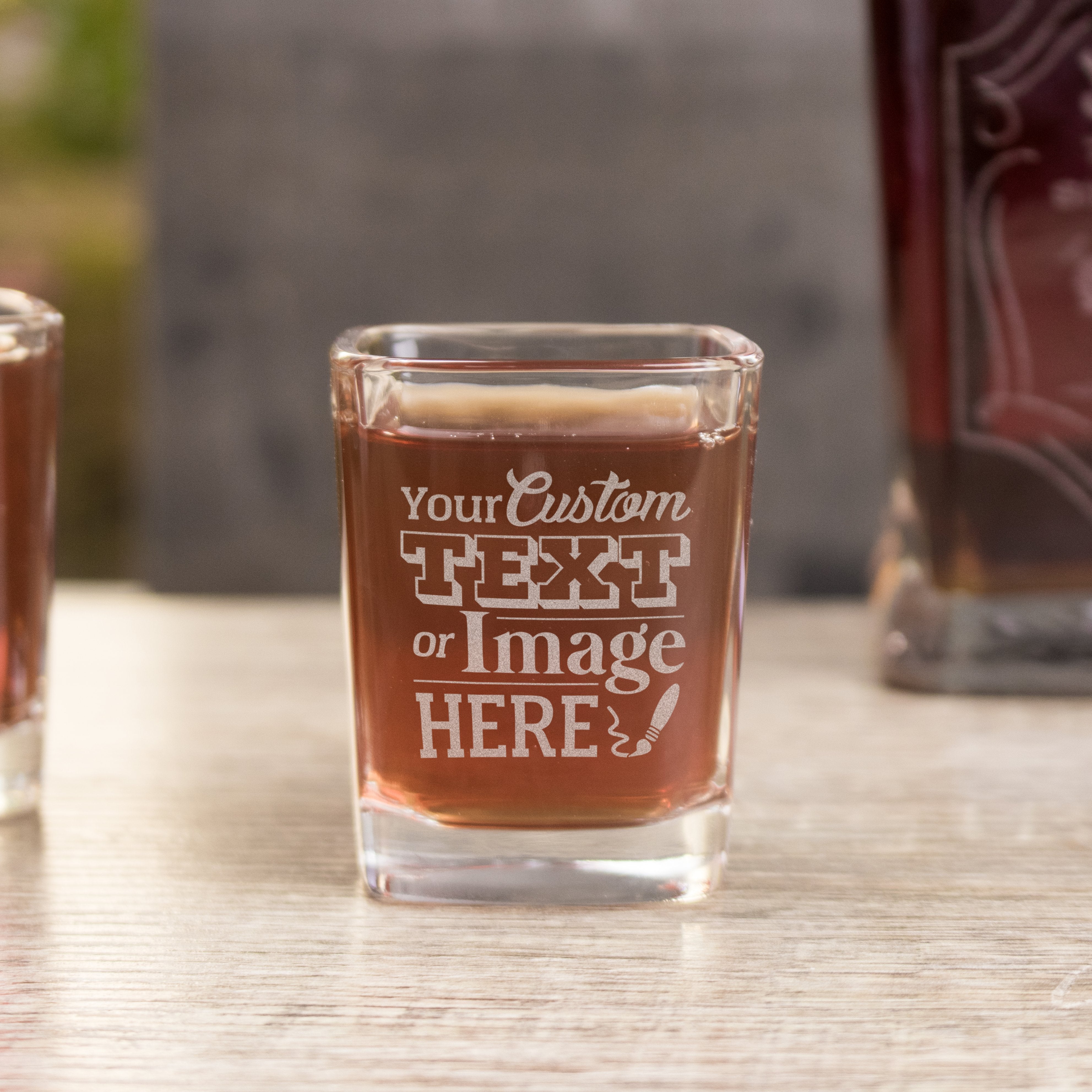 Personalized Shot Glass Design/Logo - Design: CUSTOM