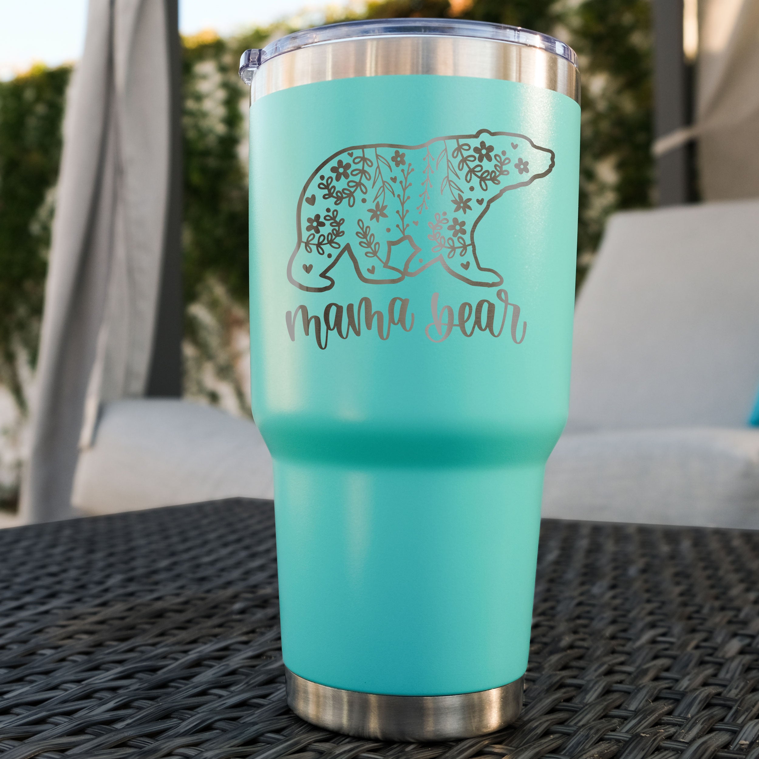 Mama Bear 30oz Tumbler, Design: MD13