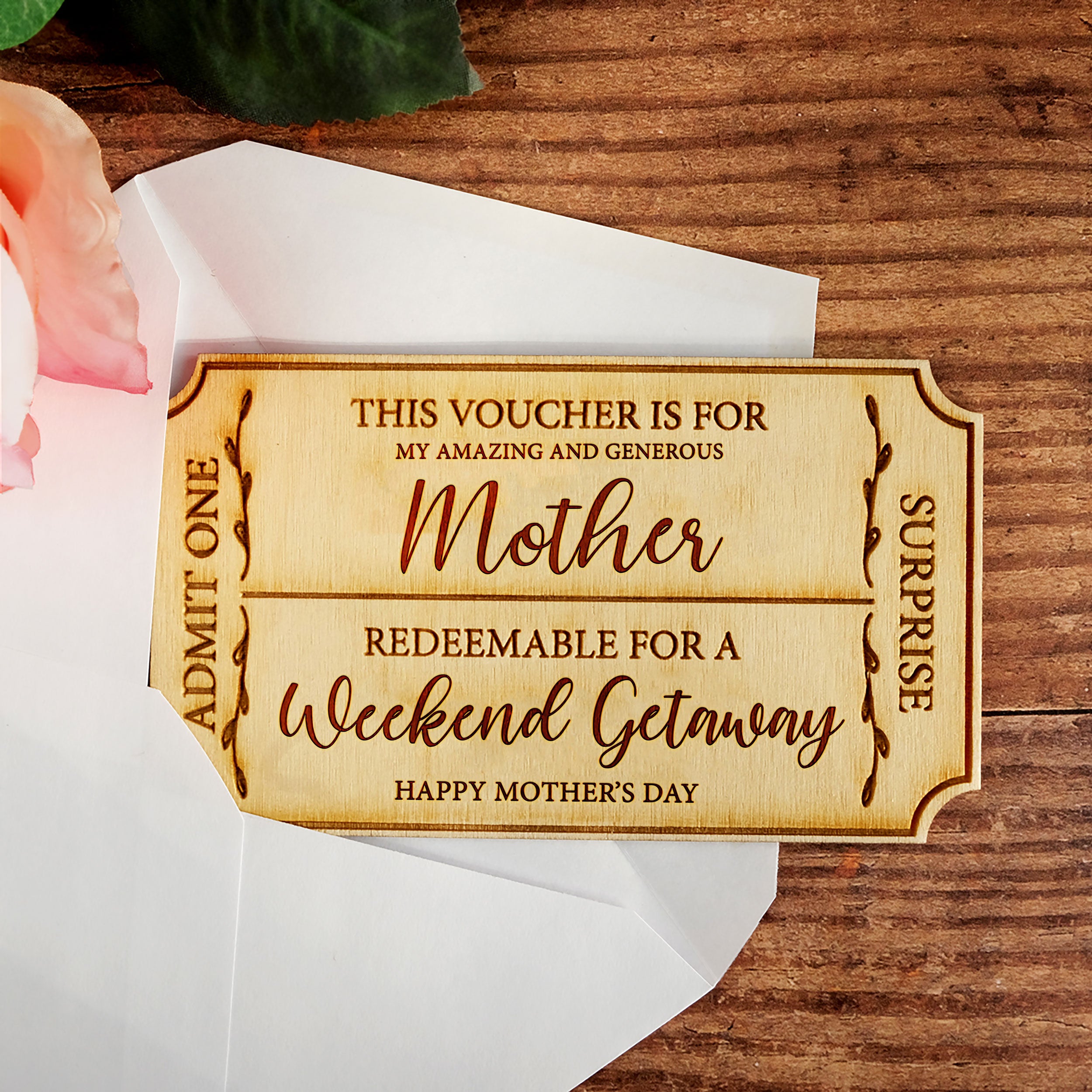 Custom Mother's Day Voucher - Design: VOUCHER