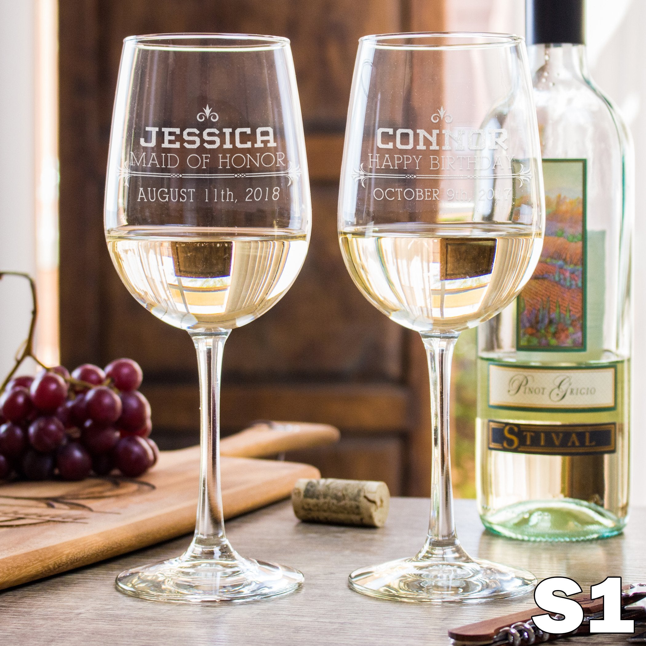 White Wine Glass - Design: S1